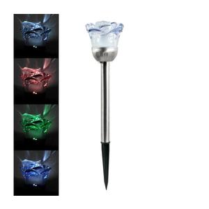 LED RGB lampă solară ROSE LED/1, 2V 100 mAh IP44 imagine