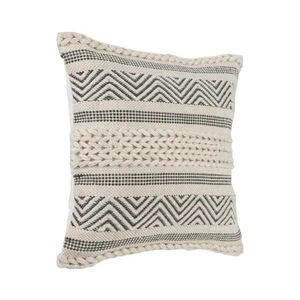 Pernă decorativă MELUT 45x45 cm crem/negru - Eglo 420304 imagine