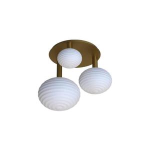 Eglo 300498 - Lustră aplicată ERCALTO, 3x E27/25W/230V, aurie imagine