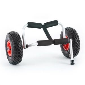 KLARFIT SEA MULE SL, cărucior de caiac, suport, aluminiu, eloxat, pliabil imagine