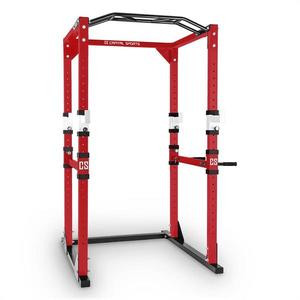 Capital Sports Tremendour Putere alb Rack Homegym oțel roșu imagine