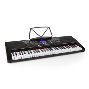 SCHUBERT Etude 225 Tastatură de învățare, USB 6, taste iluminate, afișaj LCD, negru imagine