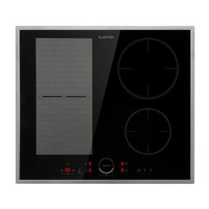 Klarstein Delicatessa 60 Hybrid Prime, plită cu inducție, 4 zone, 7000 W, negru imagine