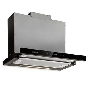 Klarstein Mariana Neo 60, hotă plată, 60cm, 640 m³ / h, evacuare externă, LED imagine