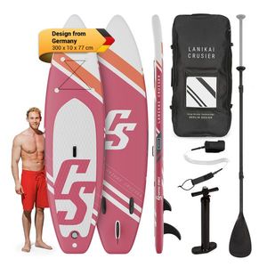 Capital Sports Lanikai Cruiser 9.8, paddleboard gonflabil, set cu placă SUP, 305 × 77 × 10 imagine