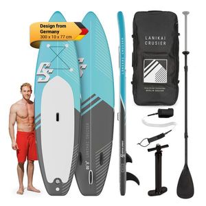 Capital Sports Lanikai Cruiser 9.8, paddleboard gonflabil, set cu placă SUP, 305 × 77 × 10 imagine