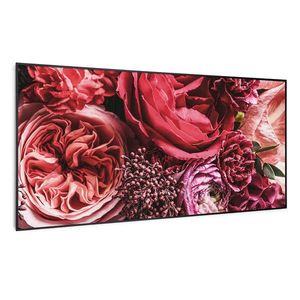 Klarstein Wonderwall Air Art Smart, încălzitor cu infraroșu, floare, 120 x 60 cm, 700 W imagine