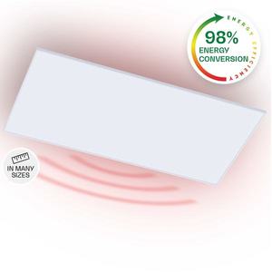 Klarstein Wondersky, Încălzitor infraroșu de tavan, 700 W, 120 x 60 x 6, 5 cm (L x Î x l), IP44 imagine