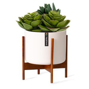 Fox & Fern Thorn, ghiveci cu suport, stilul aniilor 50, 2 mărimi imagine