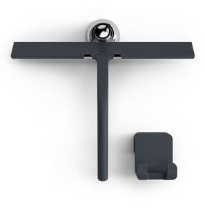 Gütewerk by blumfeldt Blaze, racleta de dus, 28 cm, capac din silicon, miez din inox, design modern imagine