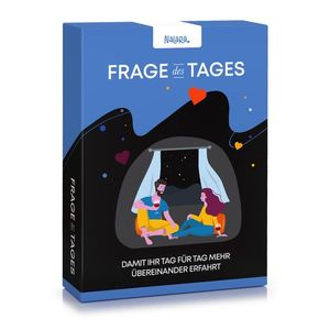 Spielehelden Frage des Tages Joc de cărți pentru cupluri cu 100 de întrebări interesante imagine