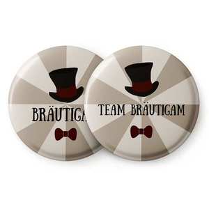 Spielehelden Insignele Pălărie II Petrecerea burlacilor 12 insigne 5, 6 cm extra mare Cadou pentru petrecerea burlacilor imagine