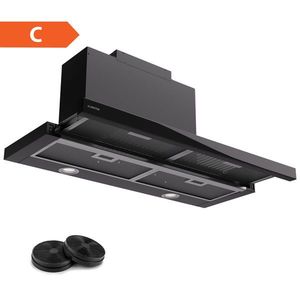 Klarstein Mariana 90 Neo, hotă plată, 491 m³/h, extracție/recirculare, LED, EEK C imagine