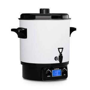 Klarstein Biggie Digital – automat electric pentru conservare și dozare băuturi, 27 L, 1800 W, din oțel inoxidabil imagine