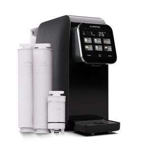 Klarstein AquaLine 3L, purificator de apă, filtrare în 5 trepte, volum 3 l, 6 temperaturi ale apei, alb imagine