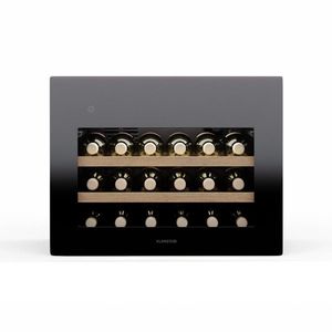 Klarstein Rhone 28 Uno frigider de vin, 28 sticle, Control LED, push-to-open, silențios imagine