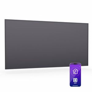 Klarstein Wonderwall Smart Încălzitor cu infraroșu, 60x120cm, Aplicație, 770W, Cronometru săptămânal, IP24 imagine