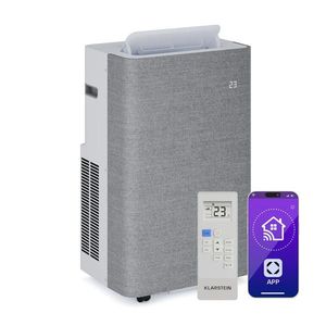 Klarstein AireLux aparat de aer condiționat portabil, 14.000 BTU, Control inteligent, Modern imagine