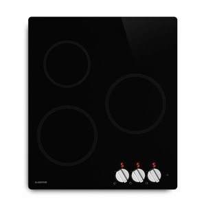 Klarstein Plită cu inducție Kochheld | Elegantă și puternică | 3 zone de gătit | 5700 W | 45 cm imagine