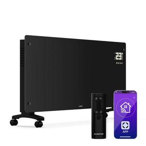 Klarstein Convector Bornholm | 3000 W | 30 m² | Puternic și elegant | 105 cm x 51 cm imagine