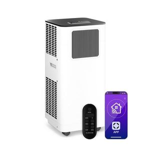 Klarstein Aer condiționat mobil Breeze Box | 11000 BTU | 32 cm | 51 m² | Clasa energetică A imagine