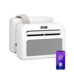 Klarstein Aparat de aer condiționat mobil Chillavan pentru rulote | 5.000 BTU | 33 cm | 20 m² | Clasa energetică A imagine