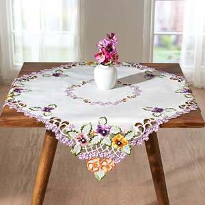 Traversă de masă cu panseluțe imagine