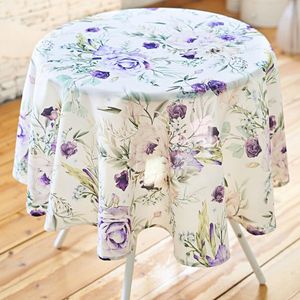 Față de masă cu bujori imagine