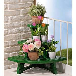 Bancă rotundă pentru plante imagine