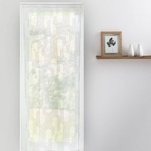 Cortină din vitraliu cu motiv geometric, capăt de tunel imagine