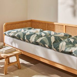 Pernă lungă de podea cu imprimeu de frunze imagine