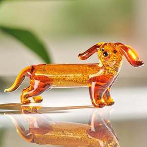 Miniatură din sticlă Cățel imagine