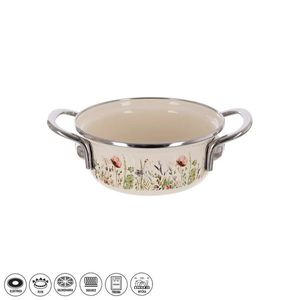 Caserolă emailată Maci imagine