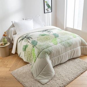 Pernă cu imprimeu de frunze lungi imagine