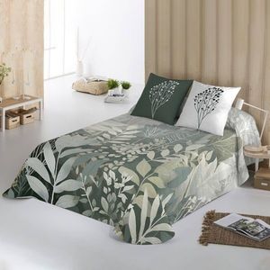 Cuvertură matlasată cu imprimeu cu frunze Natura imagine