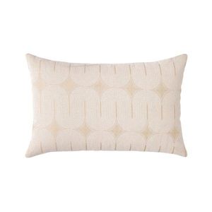 Pernă dreptunghiulară cu motiv grafic imagine