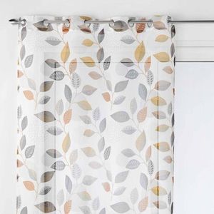 Perdea cu imprimeu de frunze imagine