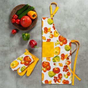 Șorț de bucătărie "Legume" imagine