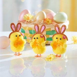 3 puișori decorativi imagine