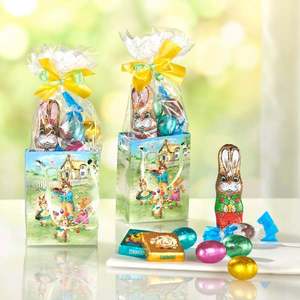 2 pungi de Paște cu dulciuri imagine