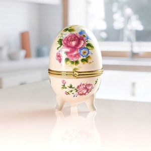 Cutie pentru bijuterii Flori roz imagine