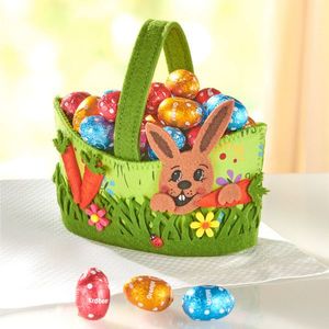 Coșuleț de Paște cu ouă umplute imagine