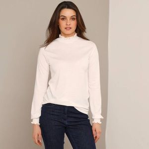 Tricoul cu gulerul ridicat și mâneci lungi imagine