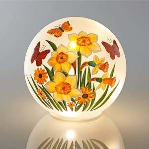 Decoratiune LED bilă de sticlă Narcissus imagine