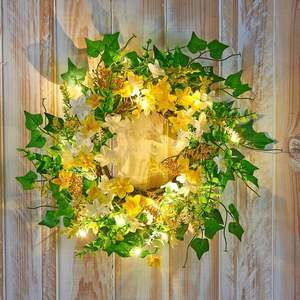 Coronită LED cu flori imagine