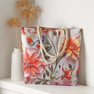Geantă de cumpărături Flori imagine