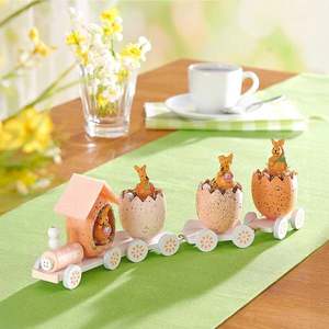 Trenuleț de lemn de Paște imagine