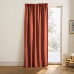 Cortină opacă și izolatoare finisată cu bandă plisată imagine