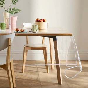 Față de masă cerată transparentă imagine