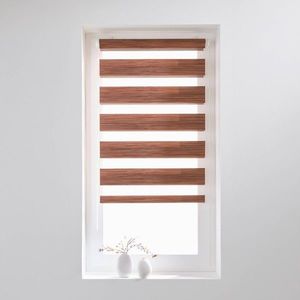 Rulou zi/noapte cu efect de lemn imagine